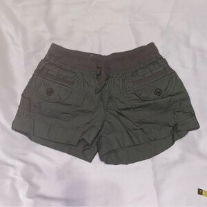 Olive Green Women's Casual Shorts
